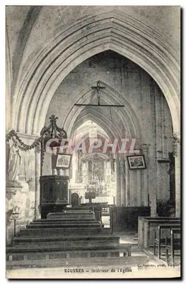 Rouvres — Interior da Igreja — C. Leaure, fot. Paulise