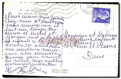 Zbieranie mleka — Normandia — Wydawnictwo Gaby — Rewers