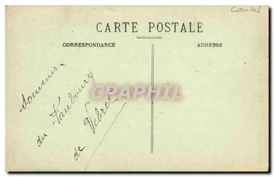 Couchal — O Ponte — O Castelo-Marlhac — O Cantal Ilustrado — Verso