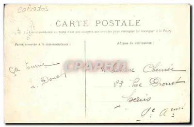 Beuzeval-Houlgate — Villa Meunier — L. D. — Verso