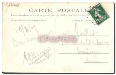 Abside de la Basilique de Notre-Dame-de-la-Délivrande — Eurtion — Éditeur Beaussieu — Rewers