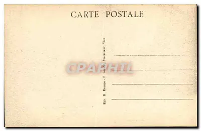 La Vire in de Vaux — Gedicht van Henri Ermice — Uitgever H. Ermice, Vire — Achterkant