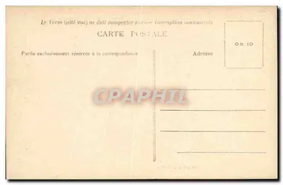 Zamek w Carville — Otoczenie Vire (Calvados) — autor Beny-Bocage — Rewers
