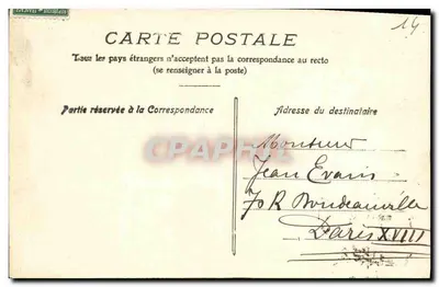 Vire — A Igreja Nossa Senhora — Cl. e édit. Beaumont-Laroze — Verso