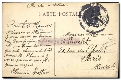 Caen — Ogólny widok z Vaucelles — Wydawnictwo Vaucelles — Rewers