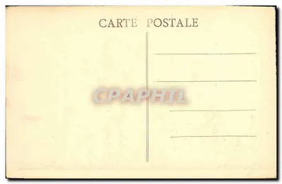 Caen — Widok ogólny — Wydawca nieznany, nr serii 1 — Rewers