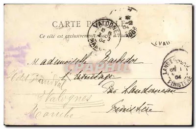 CAEN — Brzegi Orne — Duży Kanał — La C.P.A. Paris n°2739 — Rewers