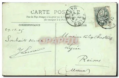 Caen — Abside de l'Abbaye aux Hommes — LL. — n°21 — Rewers
