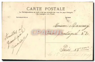 Caen - Kościół i Plac św. Piotra — M. C. F. L., Issy - Seine, n°67 — Rewers