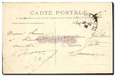 Caen — Hotel Valois lub Gildia Handlowa — L. D. — Rewers