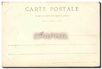 Caen — Statua Ludwika XIV — wydawca nieodczytelny — Rewers