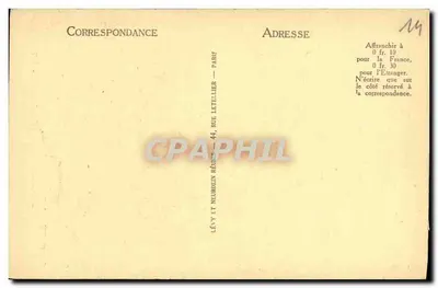 Caen — Katedra św. Etienne (Façada zachodnia) — ND — Rewers