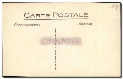Caen - Stare Świętego Nikodema - Rzymskie łuki — L.L. n°169 — Rewers