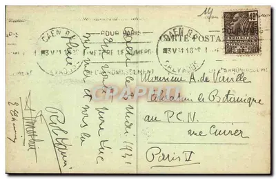 CAEN — La Abadía de los Hombres (conjunto) — Ed. de Caen, n°488 — Reverso