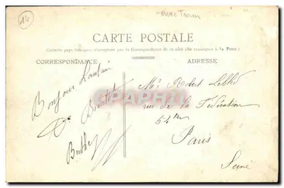 Caen — Pałac Sądowy — Wydawca L.D.5 — Rewers