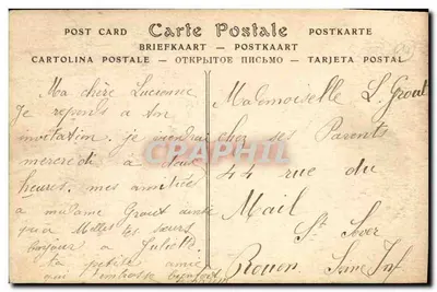 Caen — Stare hotel Valois — ND Fot. — Rewers