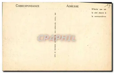 Caen — Katedra św. Etienne — Klasztor Mężczyzn — Strona Absydy i Liceum — Rewers