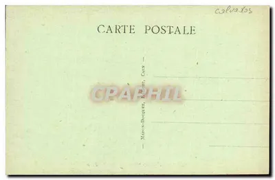 Caen — chórzek kościoła św. Jana — wydawca Mahin-Doguet, Caen, nr 144 — Rewers