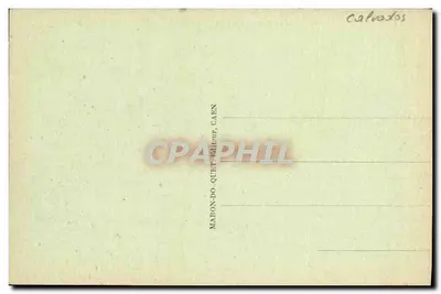 CAEN - O colateral meridional de São Pedro — editor MAPON-DO, CAEN, n°17 — Verso