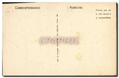 Lisieux — A Igreja de São Désir — editor L. L. n° 56 — Verso