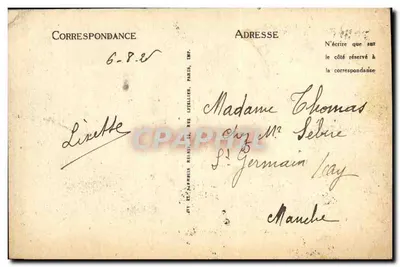 Deauville, a Praia das Flores — Grupo de Villas — LL — Verso