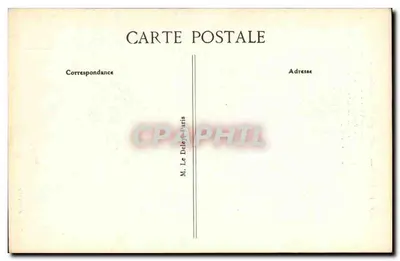 Honfleur — Katedra Najświętszej Maryi Panny Bożej Wniebowziętej — G. F. La Ferre, n°32 — Rewers