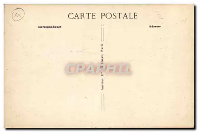 HONFLEUR — Barcos de pesca no porto — editor Le Havre, n° 55 — Verso