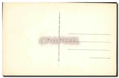 Interior da Igreja Nossa Senhora da Graça em Honfleur — Bilhete postal antigo n°39 — C° des Arts Photogéographiques — Verso