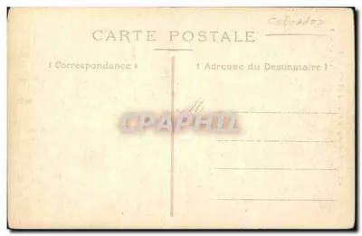 Falaise — A Janela de Robert-le-Diable e a Entrada da Câmara de Arlette — G. Baret — Verso