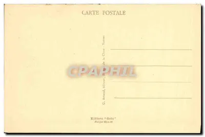 Falaise - Market Square and Saint-Gervais Church — Gaby Editions, Nantes — Back