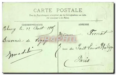 Cabourg — Promenada nad morzem — LL. — Rewers
