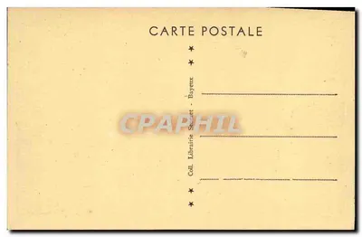 Bayeux (Calvados) — Fonte - Praça St-Patrice — Fot. Cornier Malcon — Verso
