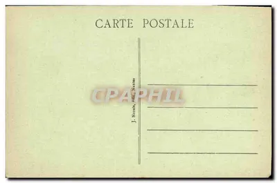 Lisieux - Publiczny ogród — J. Nozah, wydawca, Nantes, nr 8 — Rewers