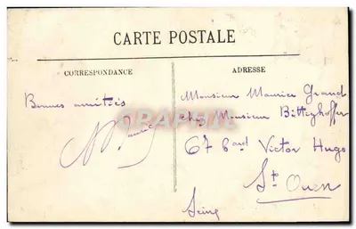 Trouville — Les Planches — LL. — n° 179 — Verso