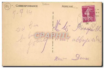 Trouville, a Rainha das Praias — Restaurante do Casino e os Hotéis — LL — Verso
