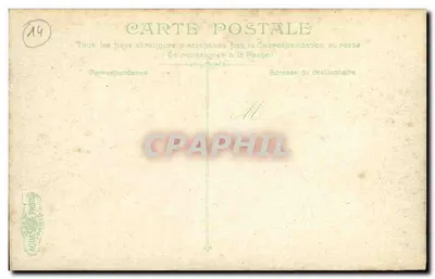 TROUVILLE - A ponte promenadada por um tempo forte — LVUCC, n°14 — Verso