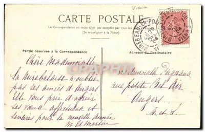 Mirebeau-en-Poitou — As Promenades — Négraneucourt, n°13 — Verso