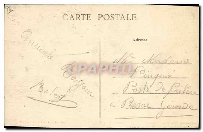 La Roche-Posay-les-Bains (Vienne) — O Hotel do Parque — Éd. Mirea, La Roche-Posay-les-Bains — Verso