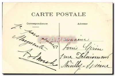 Millac (Vienne) - Castelo de Chalais — Verso