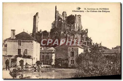 Chauvigny — O Castelo dos Bispos — Ao redor de Poitiers