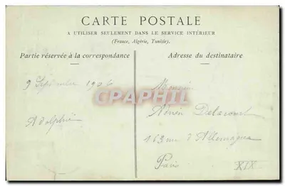 Compiègne — Kościół św. Antoniego — kolekcje ND Phot — Rewers