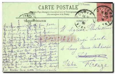 Poitiers — Hotel da Prévôté — LL. — Novas Galerias — Poitiers — Verso