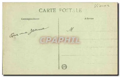 Poitiers - A Catedral — J.-B. Raymond, foto, Poitiers — Verso