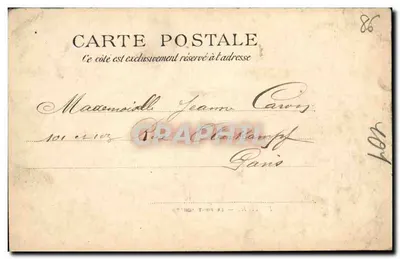 Poitiers — O Ponte Achard — Editor P. P. Poitiers — Verso