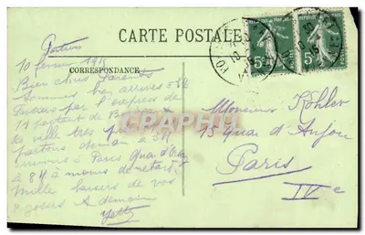 Poitiers — Wieża Ptaka — LL — Rewers