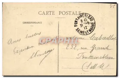 Apremont (Vendée) — Ogólny widok — Zbiór A. Robin, Fontainebleau — Rewers