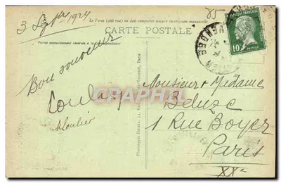 Noirmoutier (Vendée) - Pointe de l'Anse-Rouge — Wydawnictwo Beauugé-Poudin, Le Vieil — Rewers