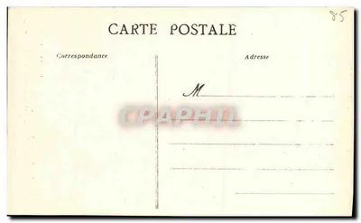 Fontenay-le-Comte (Vendée) - Igreja de Nossa Senhora - A Cátedra - obra do artista fontenaisien Couqueaux, executada durante o reinado de Luís XVI — Verso