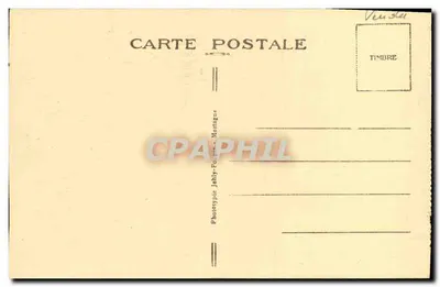 Tiffanges (Vendée) — Ruiny zamku — Wjazd — BROCHET — Rewers