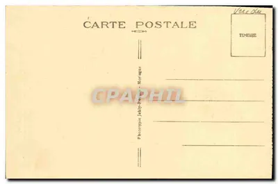 Tiffauges (Vendée) — Castelo de « Barbe Azul » — A Capela — Verso